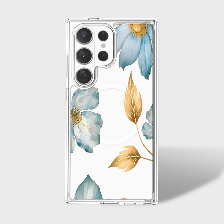 Caseco | Case for Samsung S26 Ultra -  Blue Wildflower | ED24F4-BW