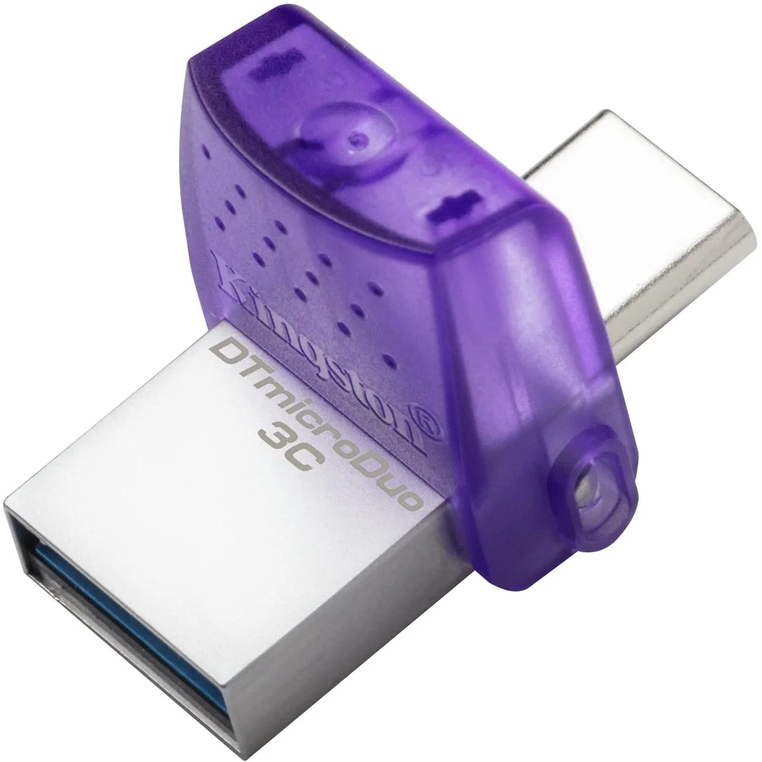 Kingston | Datatraveler MicroDuo 128GB  USB-A / USB-C CAN Retail | DTDUO3CG3/128GBCR