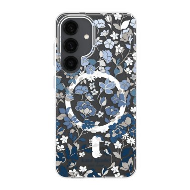 Kate Spade | Protective Prints MagSafe Case Samsung Galaxy S25 - Flowerbed Blue | 15-13942
