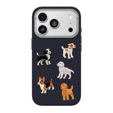 Otterbox | Symmetry Cactus Leather iPhone 18 Pro/17 Pro Embroidery MagSafe Case - Baskerville | 77-001184