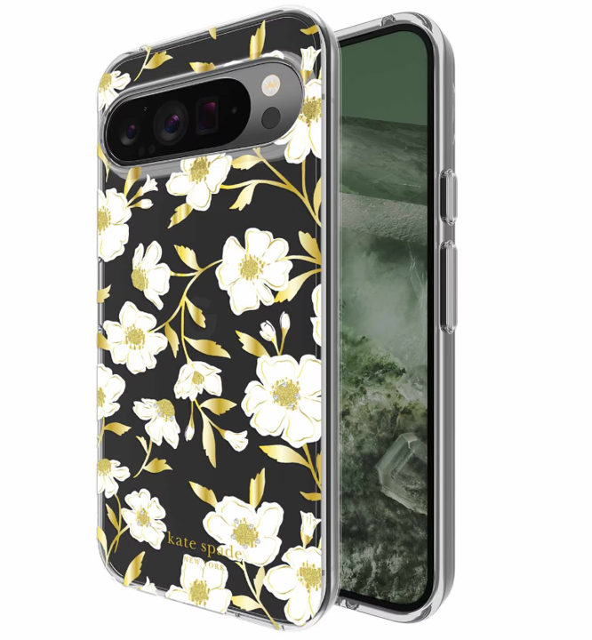 Kate Spade | Protective Hardshell Case for Google Pixel 9/9 Pro - Sunshine Floral | 120-8501
