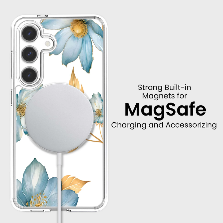 Caseco | Case for Samsung S26 - Blue Wildflower | ED24F3-BW