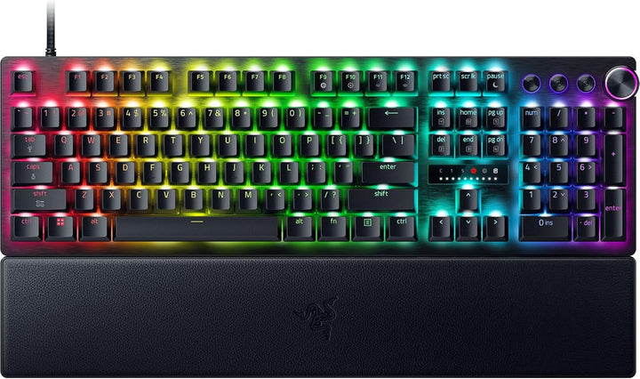 Razer | Huntsman V3 Pro 8KHz Full Size Wired Analog Optical Linear Switch Gaming Keyboard with Snap Tap - Black | RZ03-05530200-R3U1