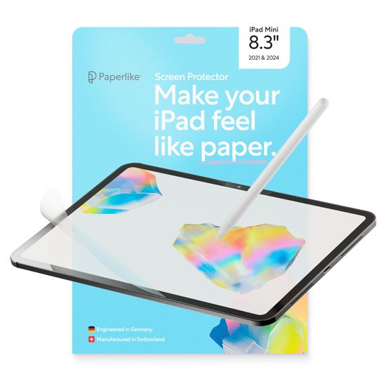 Paperlike | 3 Screen Protector for iPad Mini 8.3" A17 - Clear | PL3-08-21