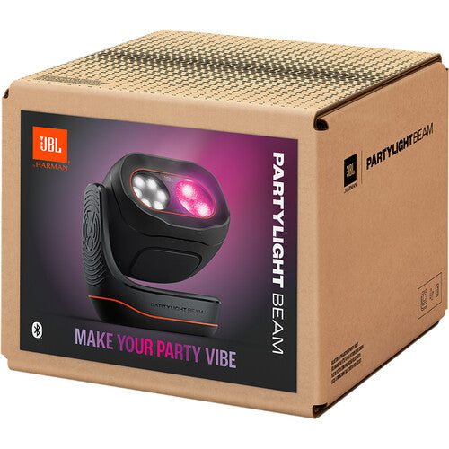 JBL | PartyLight Beam Bluetooth Projection Party Light - Black | JBLPLBEAMAM