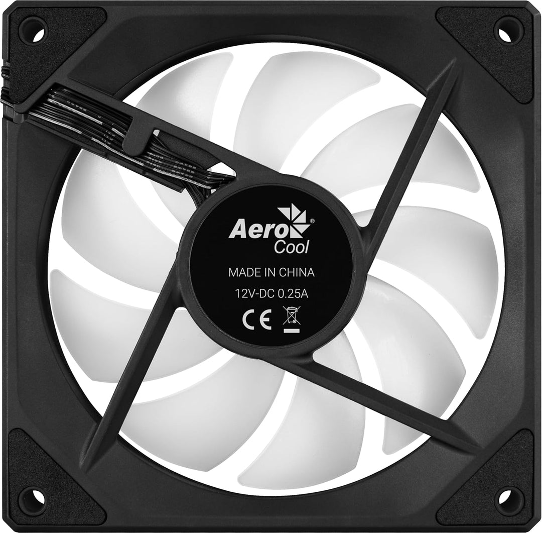 AeroCool | Fan Phantom-M-3R-BK PhantomM-3 R 12 PWM ARGB BK - Black | ACF3-MR11247.11