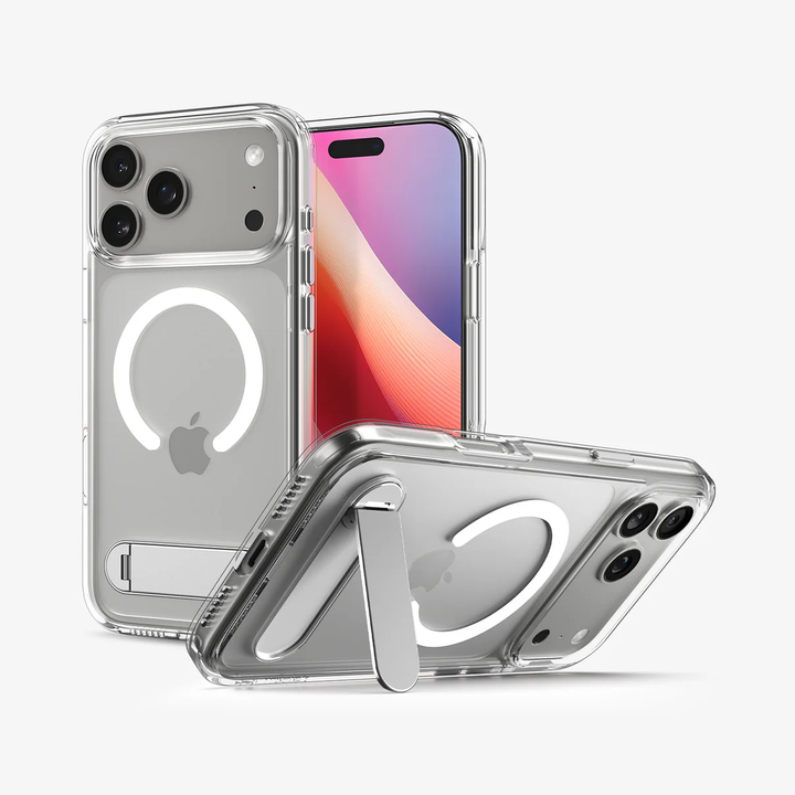 Spigen | Slim Armor Essential S MagFit for iPhone 17 Pro - Clear | SGPACS09637