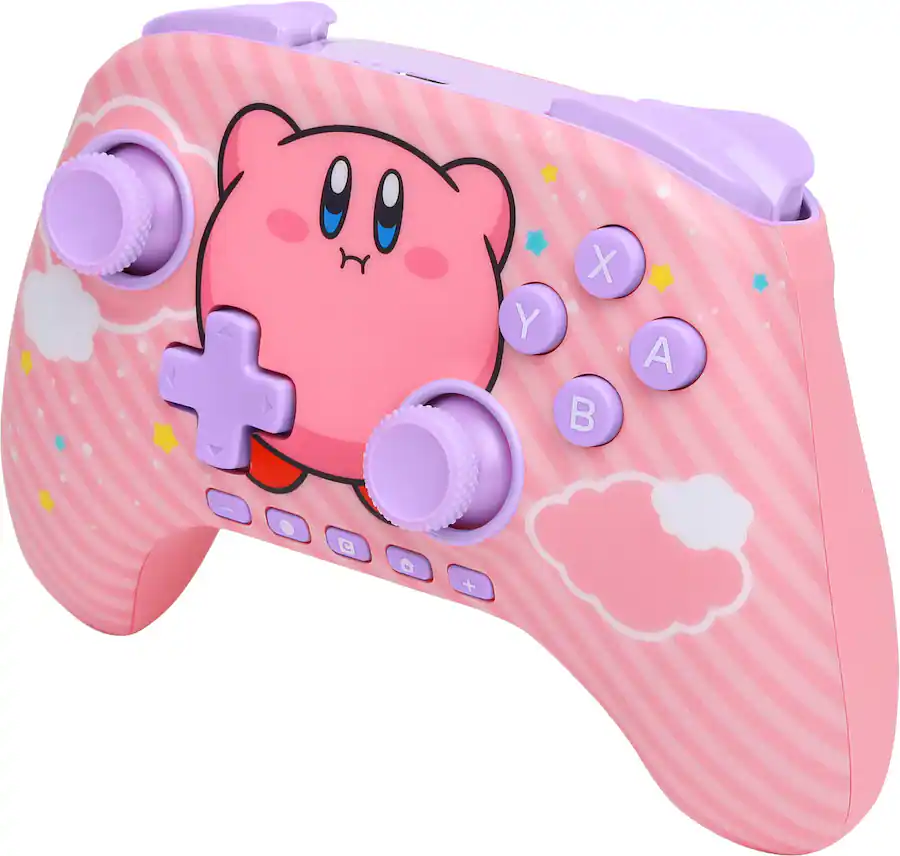 PowerA | Advantage Wireless Controller for Nintendo Switch 2 - Kirby Puff | NSGP0547-01V