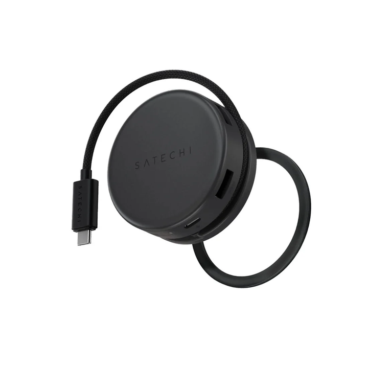 Satechi | OntheGo 7-in-1 Multiport Adapter - Space Black | ST-POTG7C