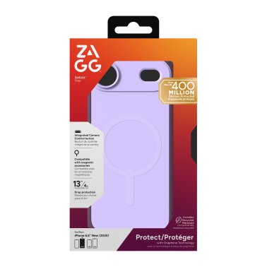 ZAGG | Graphene Sedona Snap iPhone 17 Air Case - Dusty Grape | 702319085