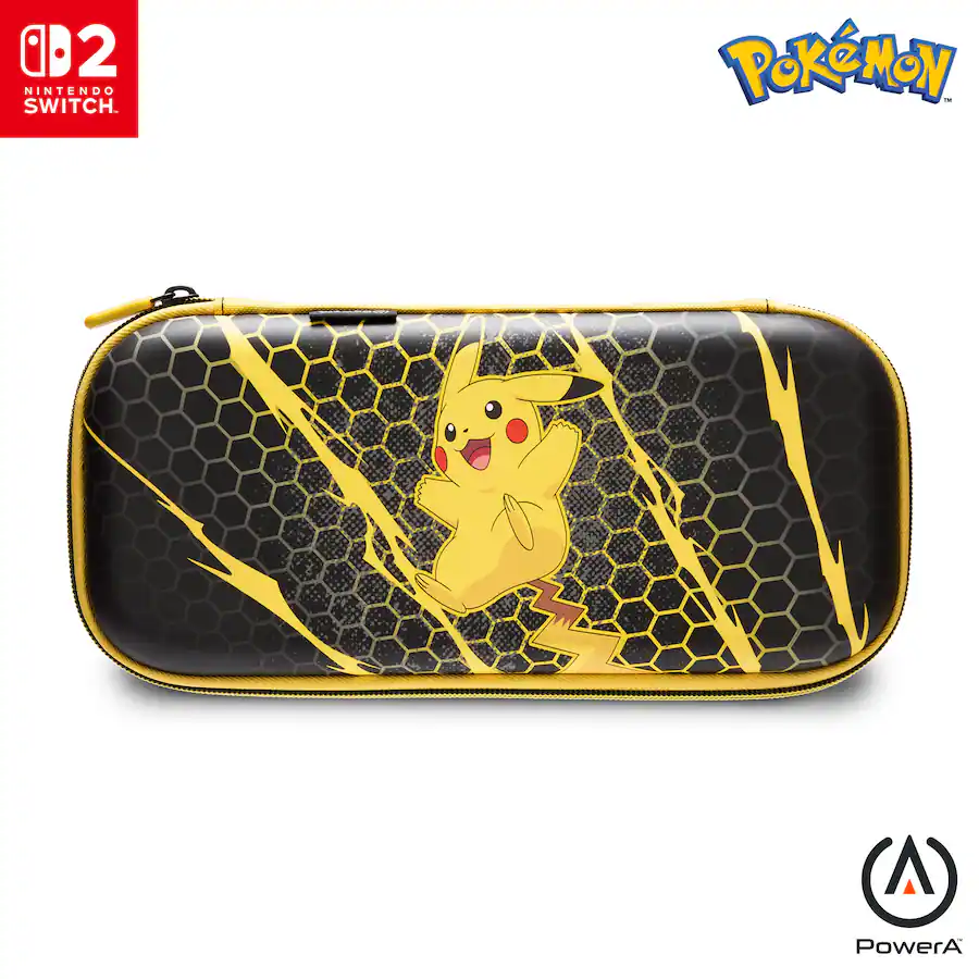 PowerA | Slim Case for Nintendo Switch 2 - Pikachu Storm | NSCS0553-01V