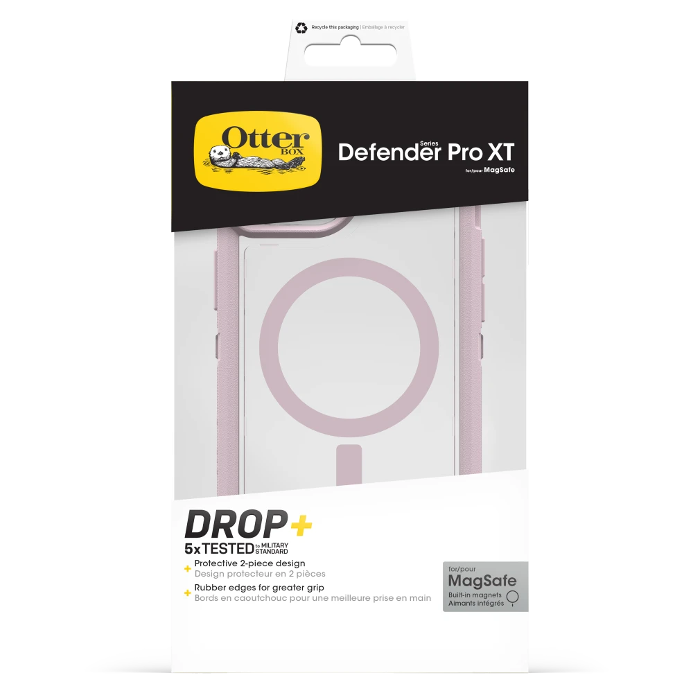 Otterbox | Defender Pro XT Clear MagSafe Series Case iPhone 16e / 15 / 14 / 13 - Purple Mountain Frost | 77-98198