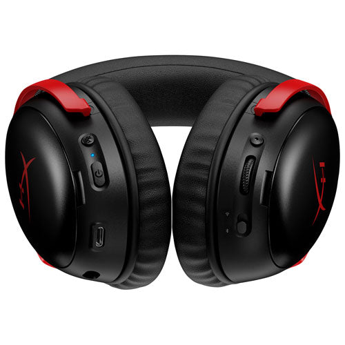 HyperX | Cloud III S Wireless Gaming Headset with Microphone for Multi-Platform - Black/Red | A59Z0AA