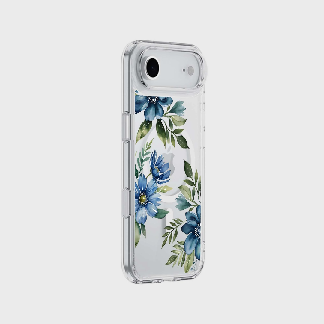 Caseco | Blue Floral iPhone 17 Air Case - Floral | ED24E6-FL