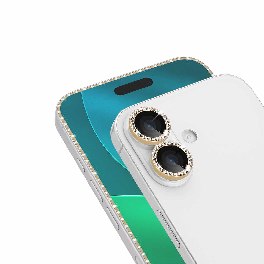 Kate Spade | Screen/Lens Protector Style Kit iPhone 17 Set - Stone Gold | KS057998