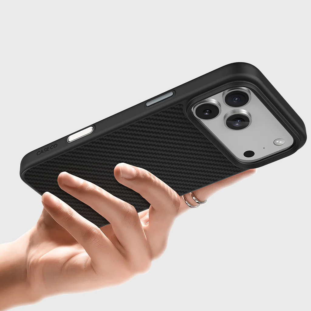 Caseco | Kevlar Case iPhone 17 Pro - Black | C28E7-01