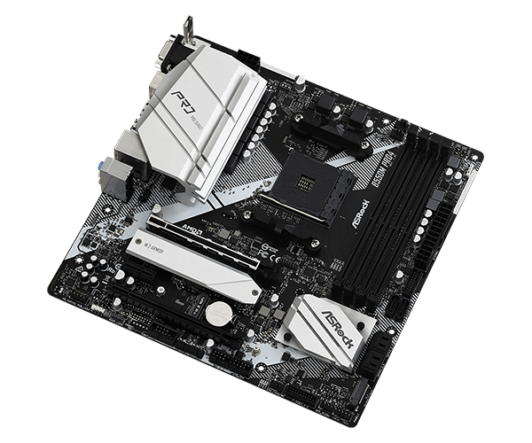 ASRock | Motherboard B550M PRO4 AM4 AMD Ryzen DDR4 128G mATX Retail | B550M PRO4