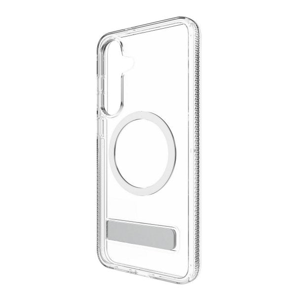 ZAGG | Graphene Crystal Palace Snap Samsung Galaxy S25 FE Kickstand Case - Clear | 702320695