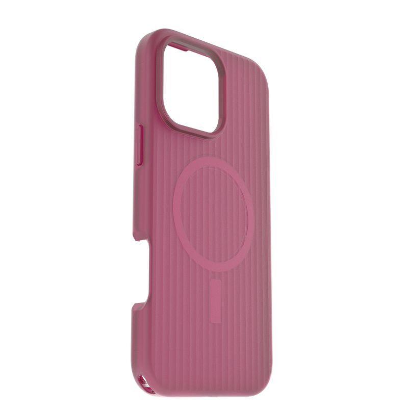 Otterbox | Symmetry Soft Touch iPhone 16 Pro Max w/ MagSafe Series Case - Pink - Glass Heart | 77-96615