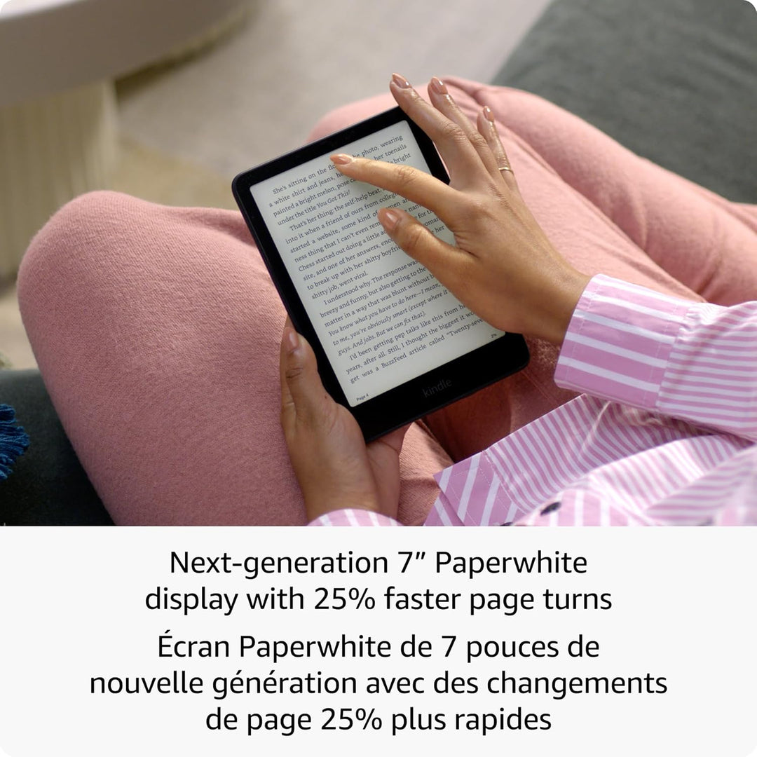 Amazon | Kindle Paperwhite Signature Edition Glare-free Display - Metallic Raspberry | B0CFPN5PRF