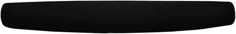 Nu-Tone | Anti-Slip Wrist Rest Pad Black Silicone Dimensions : 17.3 x 2.4 x 0.98 - Black | WS200