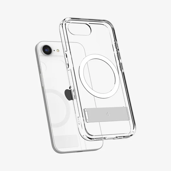 Spigen | Slim Armor Essential S Mag Fit for iPhone 16e - Clear White | SGPACS09132
