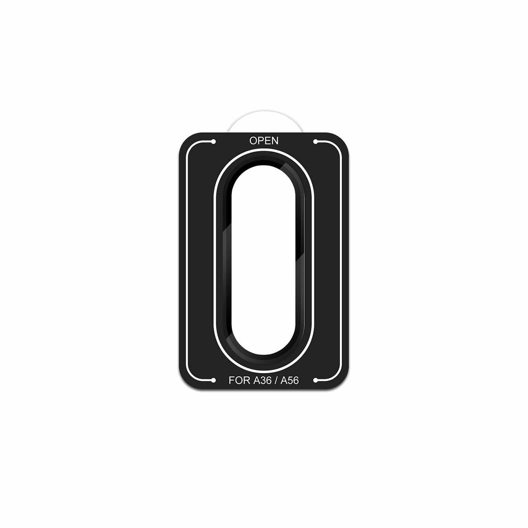 Blu Element | Full Cover Aluminum Lens Protector Black for Samsung Galaxy A36 5G/Galaxy A56 5G | 118-2878