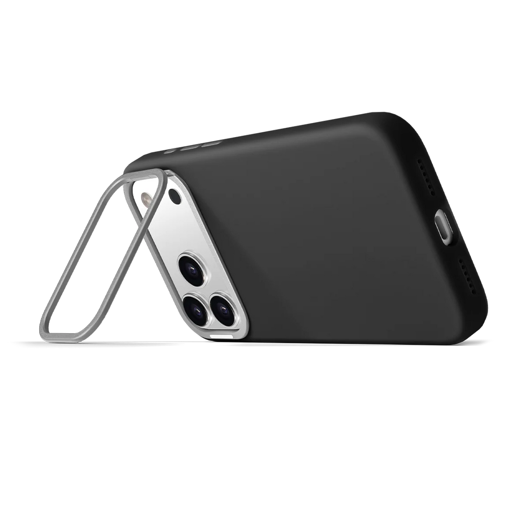 LOGiiX | Vibrance Silicone Case for iPhone 18 Pro/17 Pro - Black | LGX-14069