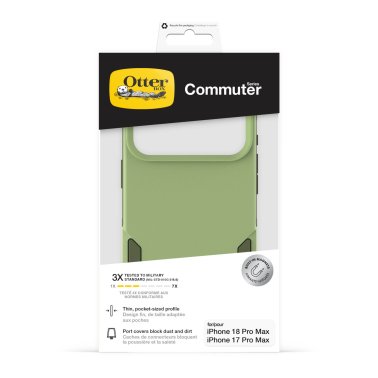 Otterbox | Commuter MagSafe + iPhone 18 Pro Max/17 Pro Max  Camera Control Case - Keyframe Green | 77-000925