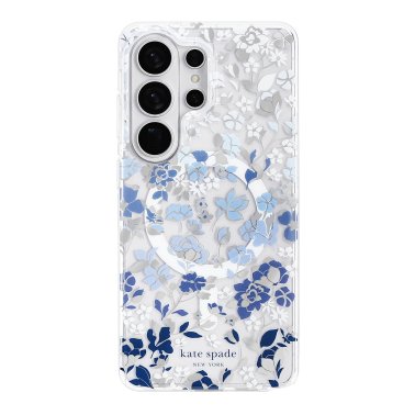 Kate Spade | Protective w/Magnet Case Samsung Galaxy S26 Ultra - Flowerbed Blue | KS059882