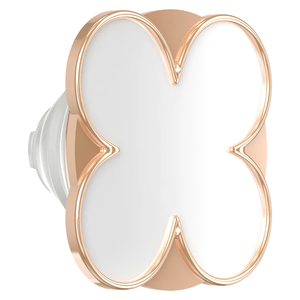 Popsockets | PopGrip for MagSafe Round with Adapter Enamel Clover - Rose Gold | 809081