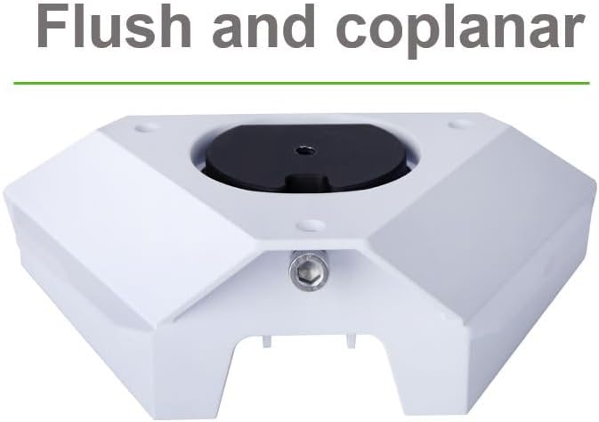 Starlink | Mini Pipe Adapter and Flat Mount - Black | 04176000-521