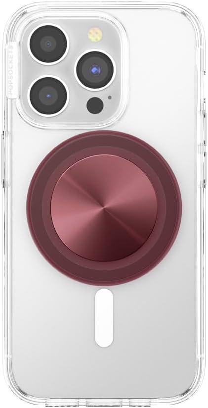 PopSockets | MagSafe PopGrip Aluminum Radial - Oxblood | PS-807239