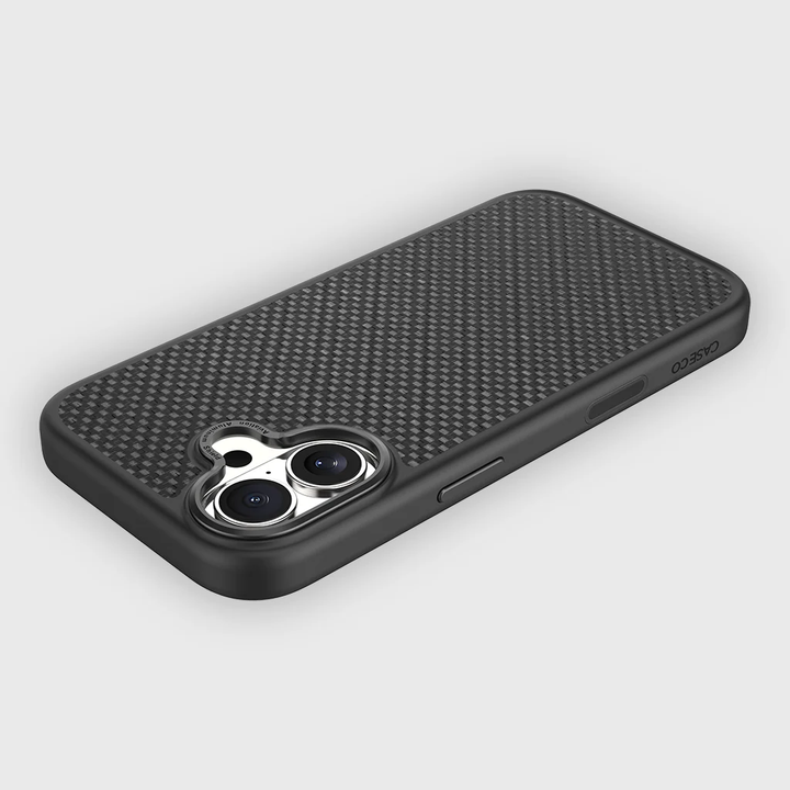 Caseco | Aramid Fiber Weave Pattern iPhone 17 - Black | C28E5-51