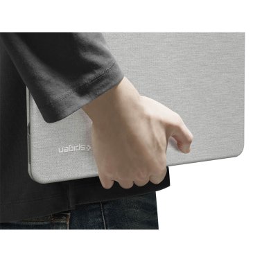 Spigen | Urban Fit Canvas Macbook Neo - Heather Grey | ACS11542