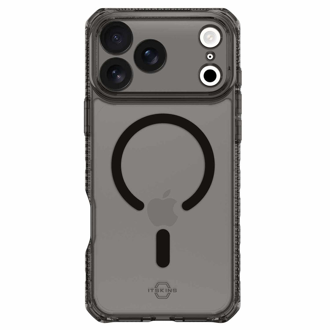 ITSKINS | Hybrid_R Vapor MagSafe Case iPhone 17 Pro Max - Smoke | AP7UHBVARSMOK