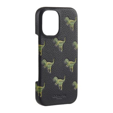 Coach | Leather Slim Wrap Case iPhone 16 - Repeat Rexy | 15-13363