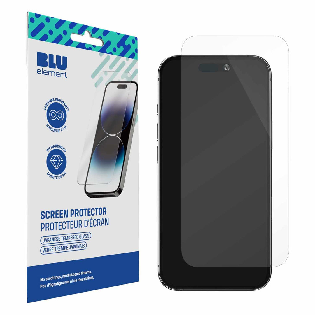 Blu Element | Tempered Glass Screen Protector iPhone 17 / 17 Pro / 16 Pro | BETGIP17