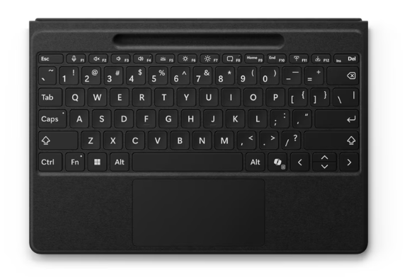 Microsoft | Surface Pro Flex Keyboard Bilingual Commercial  (Copilot Key) - Black | ZRA-00002