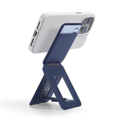 MOFT | Snap Phone Tripod Stand & Wallet MagSafe - Navy Blue | 15-13691