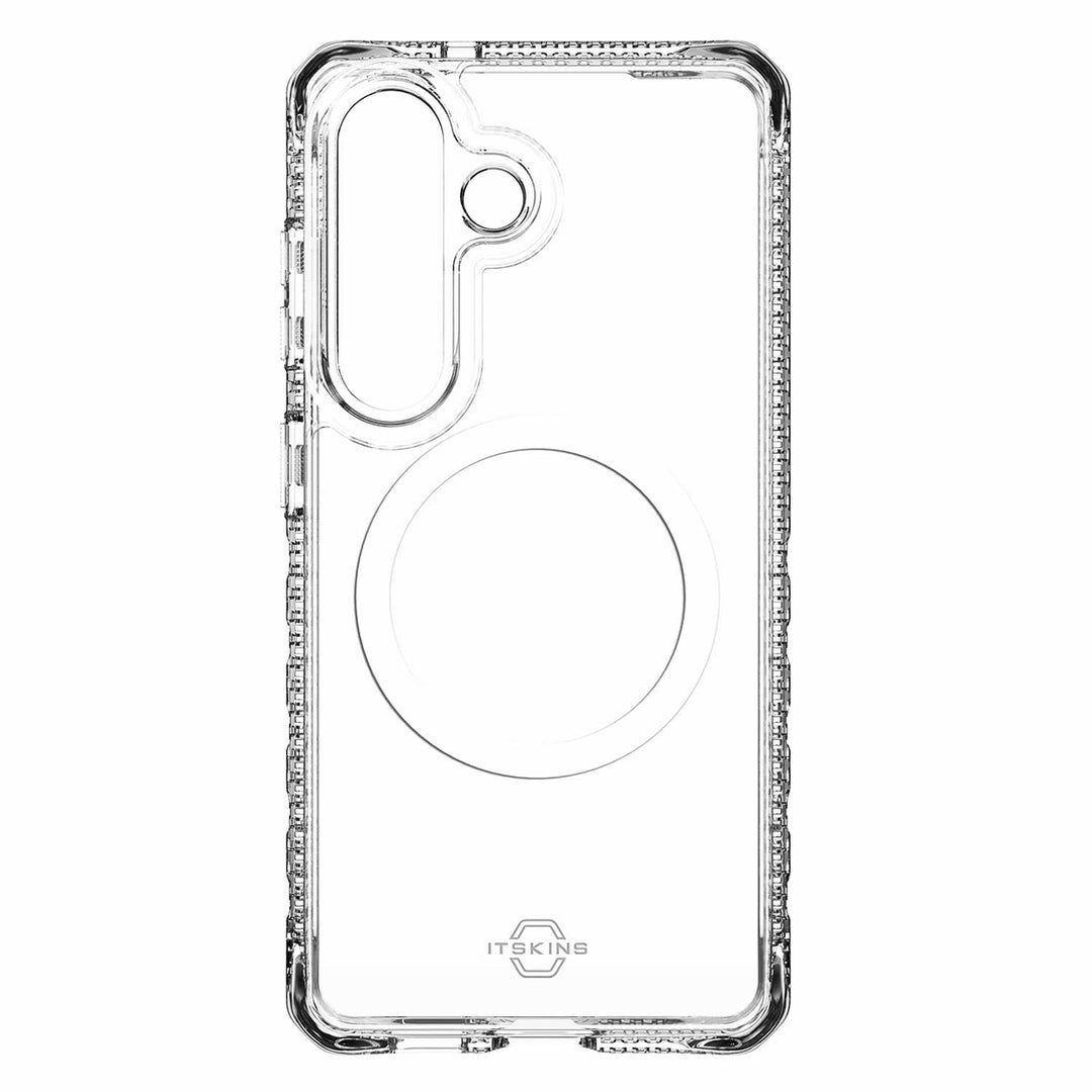 ITSKINS | Hybrid_R Case w/Magnets for Samsung Galaxy S26+ - Clear | SGYPHMACRTRSP