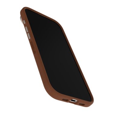 OtterBox | Symmetry Cactus Leather w/MagSafe iPhone 17 Air + Camera Control Case - Desert Saddle | 77-99032