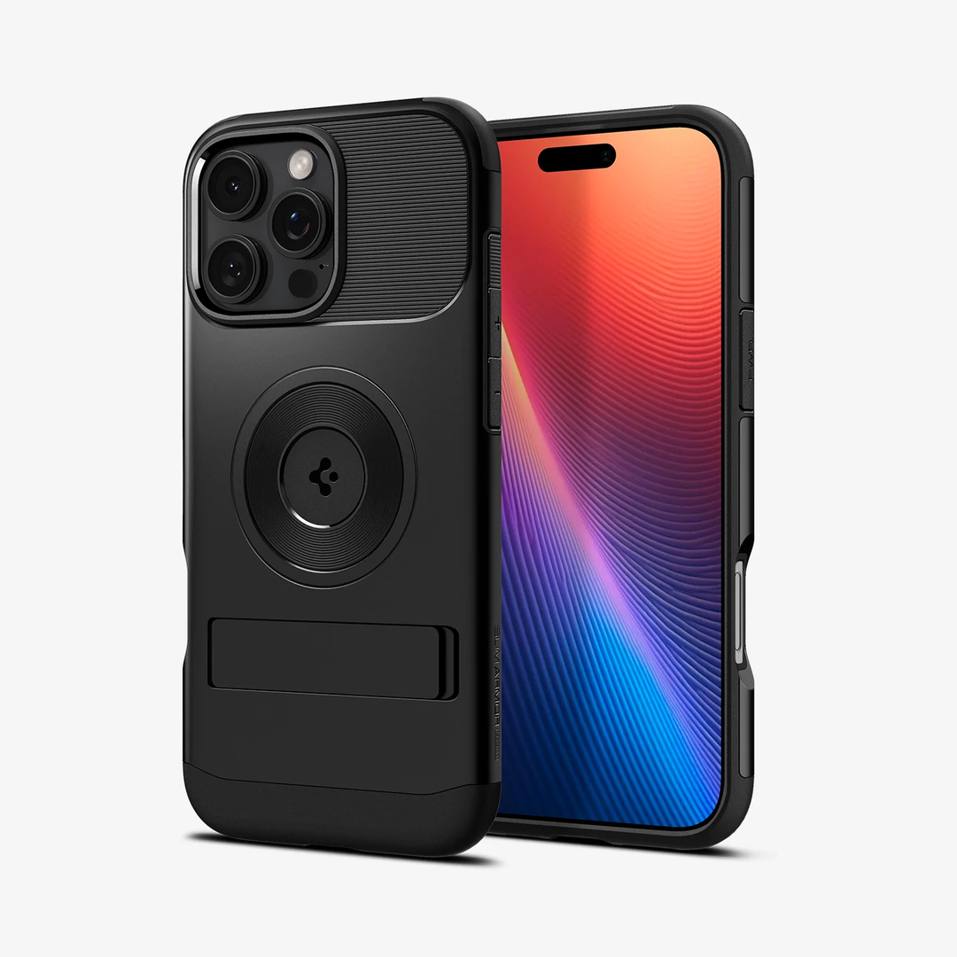 Spigen | Slim Armor MagFit Case iPhone 16 Pro - Black | 120-8864
