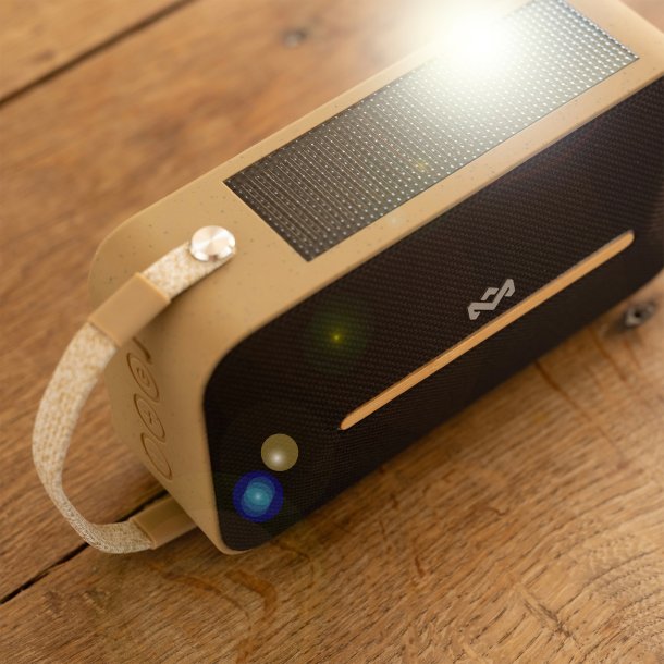 House of Marley | Rise Up Solar Bluetooth Speaker - Black | EM-JA035-SB