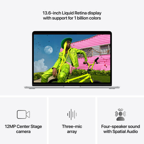 Apple | MacBook Air 13" M5 w/ Touch ID (2026) 24GB / 1TB / SSD English - Silver |