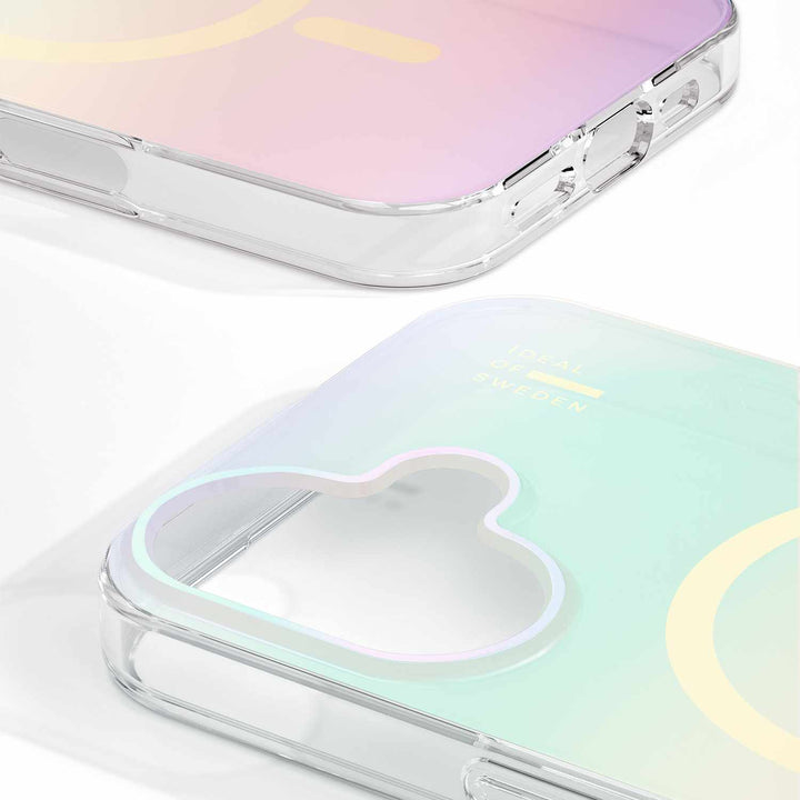 Ideal of Sweden | Clear Magsafe Mid iPhone 17 Case - Shimmer | IDCLCMSI2561527