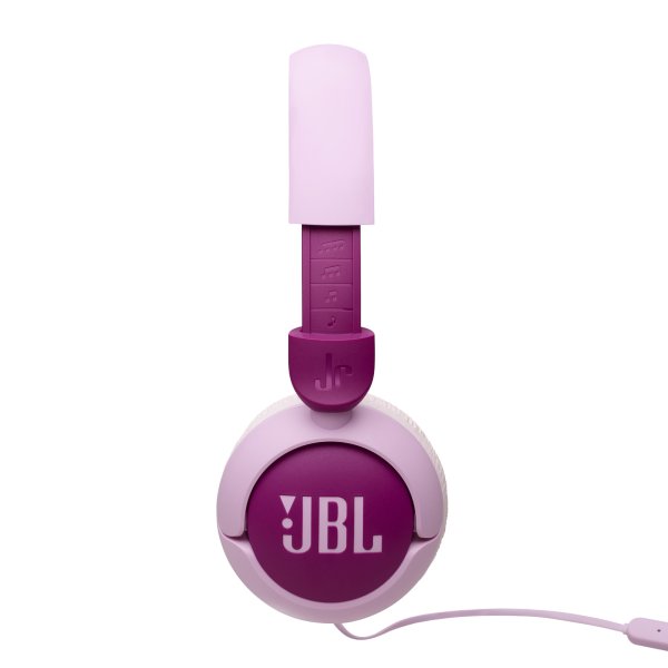 JBL | Junior 320 Wired On-Ear Headphones - Purple | JBLJR320PURAM