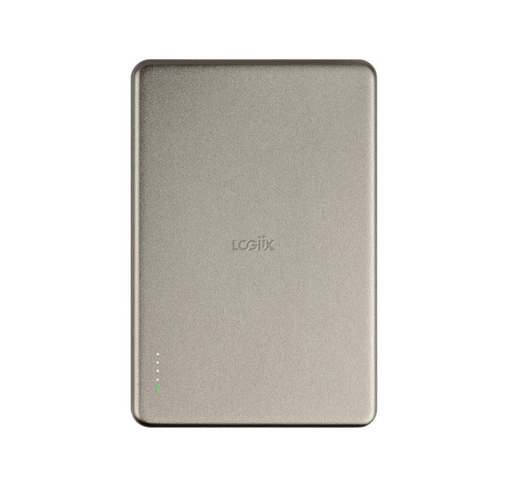 SO LOGiiX | Piston Power 5000 mAh Qi2 Mag - Titanium | LGX-13741