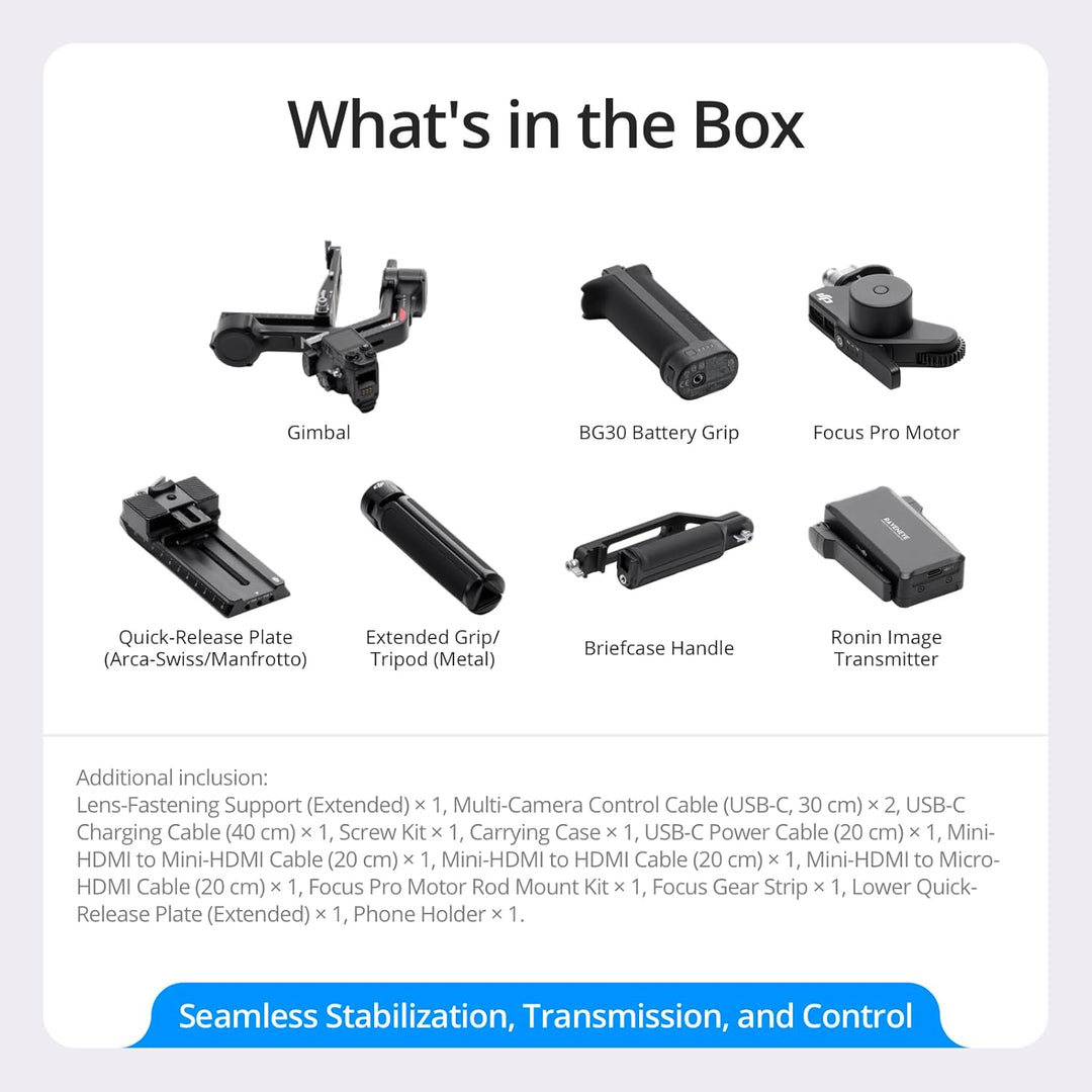 DJI RS 4 Pro Combo | CP.RN.00000346.01
