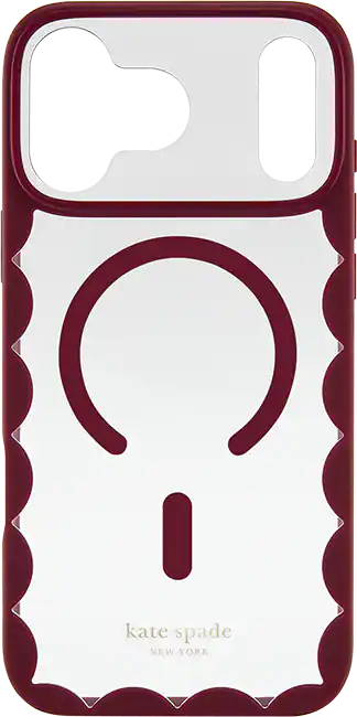 Kate Spade | Scallop MagSafe iPhone 18 Pro/17 Pro - Cherry Glaze | KS061180